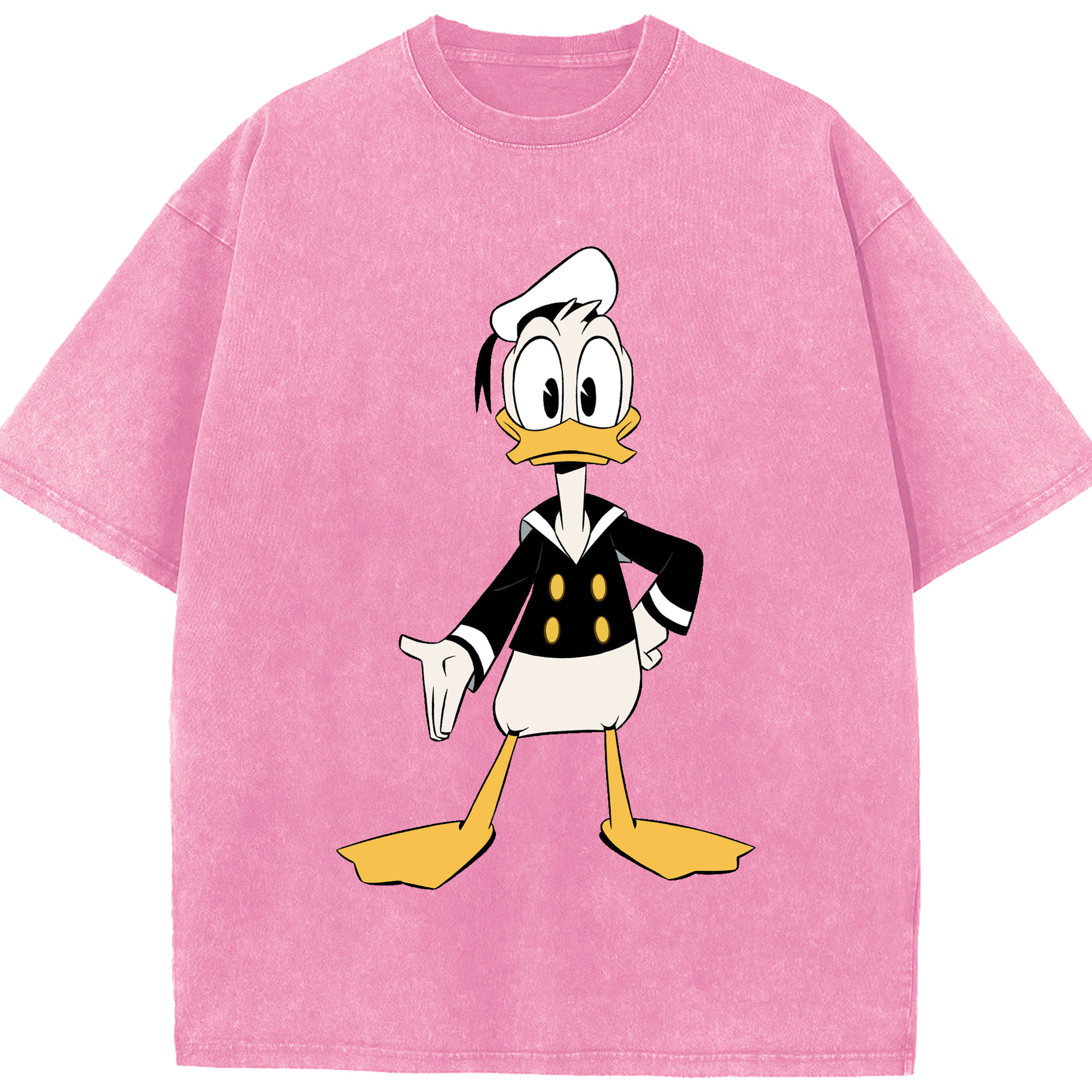 （画像用） ミッキーマウス Mickey Mouse 綿100% ヴィンテージ風 半袖Tシャツ（フロントプリント）